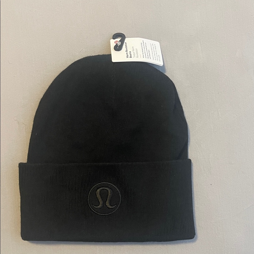 lululemon athletica Classic Black Knit/beanie Hat